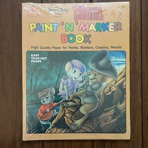 Disney Rescuers Down Under Paint ‘N’ Marker Book